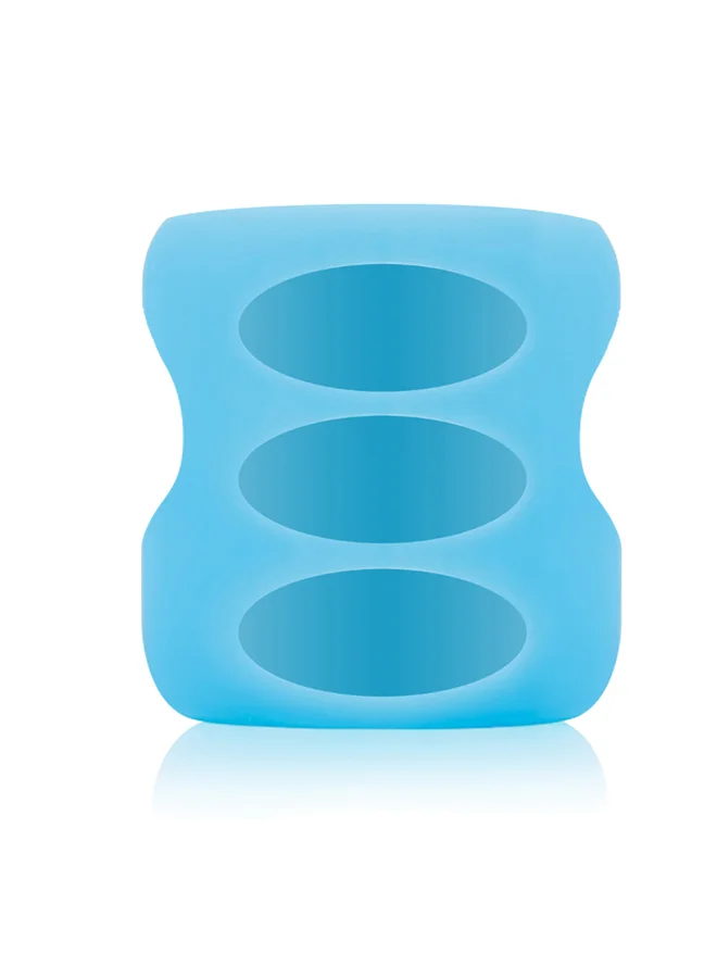 Dr. Brown’s Glass Wide Neck Bottle Sleeve, 5 Oz/150 Ml - Blue