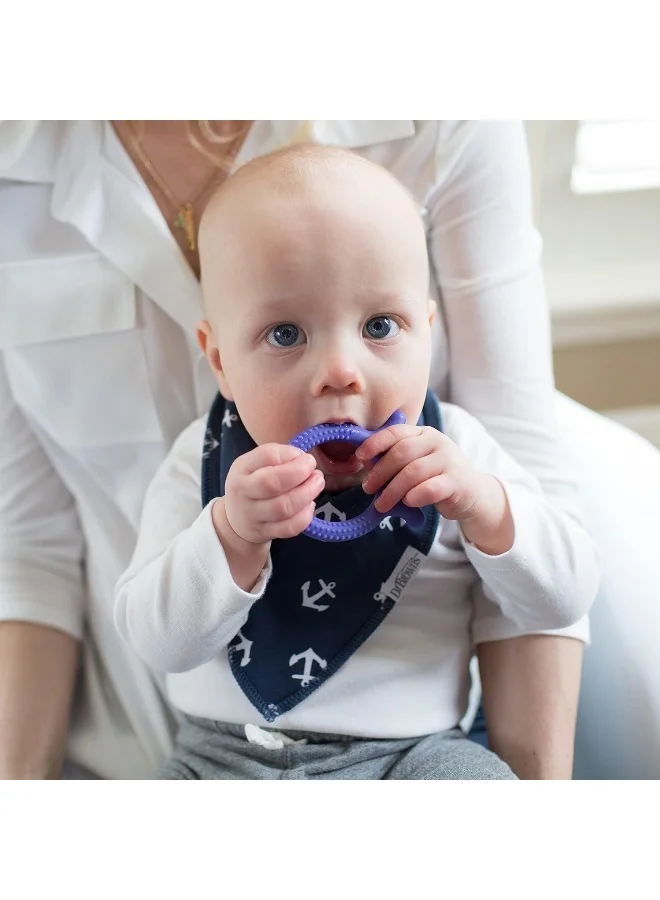 دكتور براونز Flexees Friends Octopus Teether - Purple