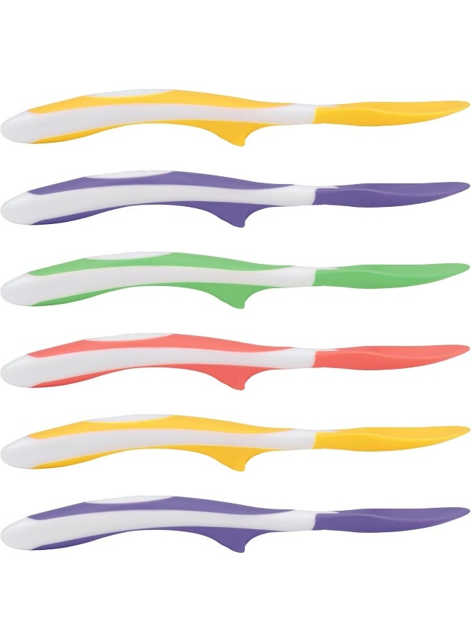 Soft-Tip Spoon, Pack Of 6 - pnsku/N53326609A/45/_/1732198115/a6ad25f6-496f-45eb-8886-ca6b12696005