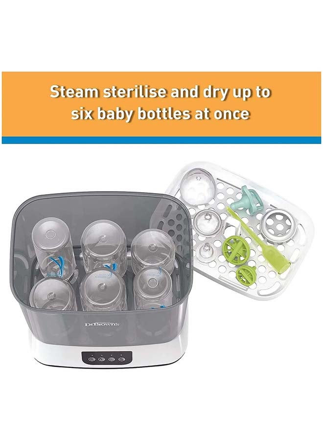 Dr. Brown’s - Electric Sterilizer And Dryer With Hepa Air Filter , 1 Extra Filter, Type G Plug - Image 1