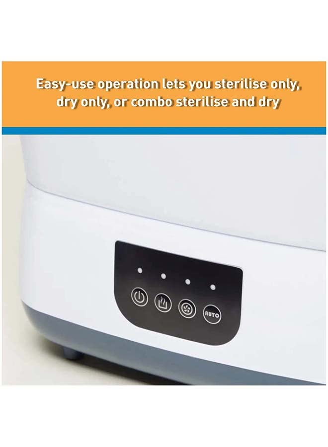 Dr. Brown’s - Electric Sterilizer And Dryer With Hepa Air Filter , 1 Extra Filter, Type G Plug - Image 1