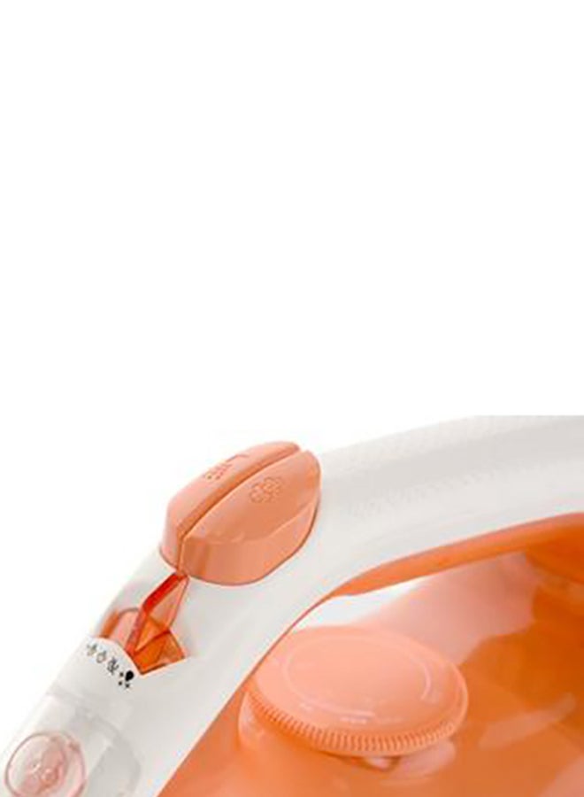 براون مكواة بخار، 120 جرام دفعة بخار في الدقيقة، قاعدة غير لاصقة، تنظيف ذاتي، توفير الطاقة بنسبة 50% 220 ml 1900 W SI1009OR برتقالي / أبيض - Image 4