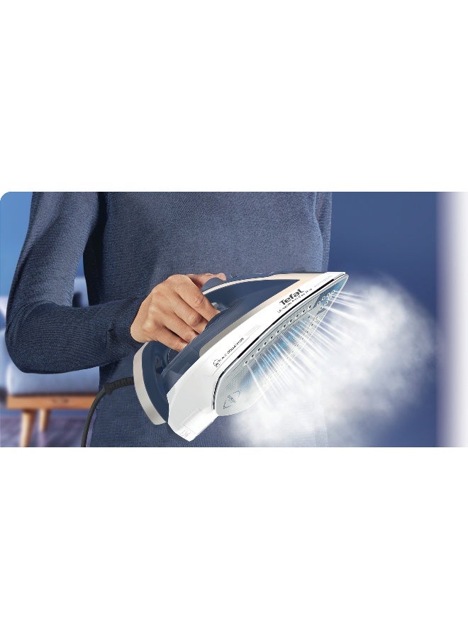 تيفال مكواة بخار | Ultraglide المضاد للتكلس بلس | قاعدة دوريليوم إيرجلايد |غير لاصقة | 2 سنة الضمان - Image 3