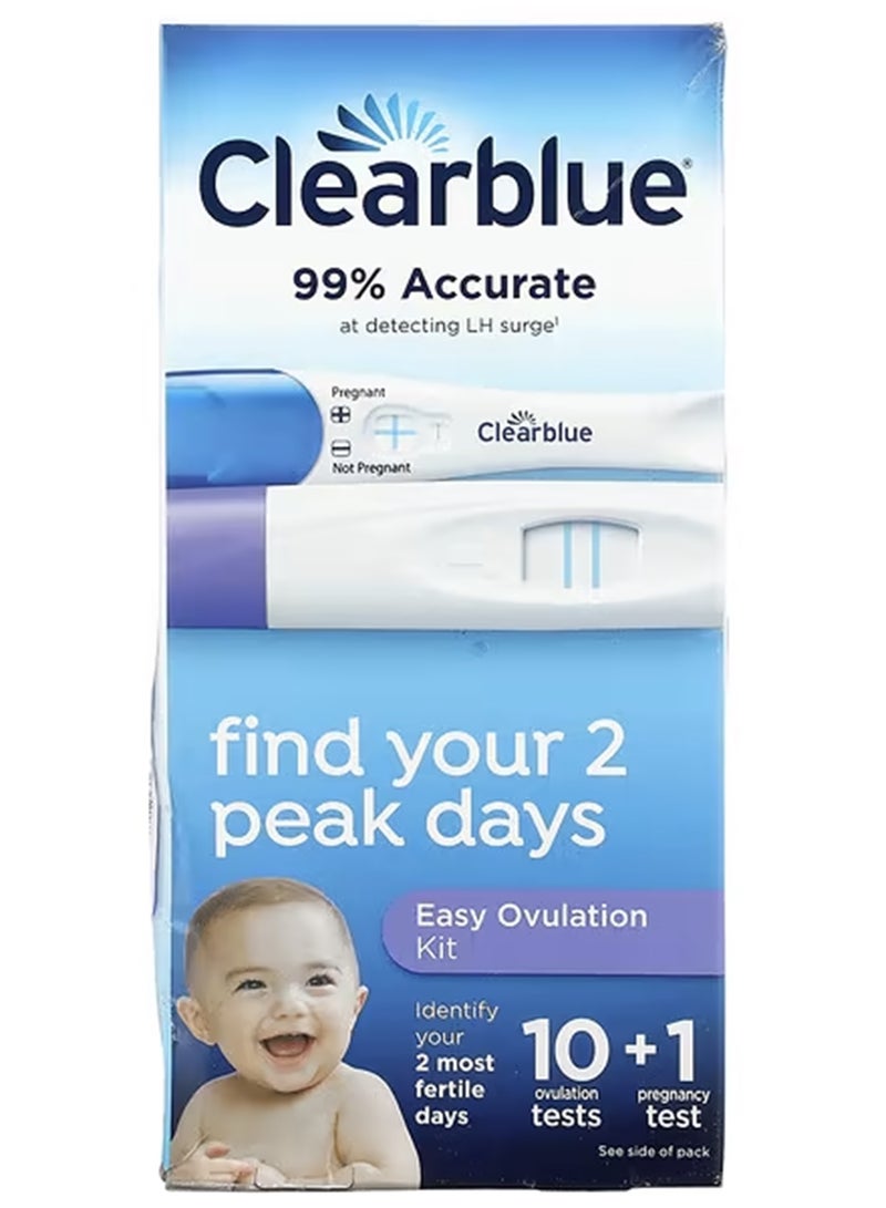 Clearblue - Easy Ovulation Test 10 Count - Image 1