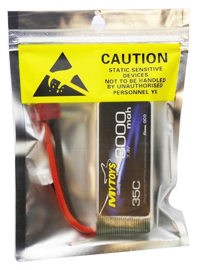 مايتويز بطارية ليبو قابلة للشحن لسيارات ومركبات التحكم عن بعد بسعة شحن 3000 مللي أمبير في الساعة - Image 1