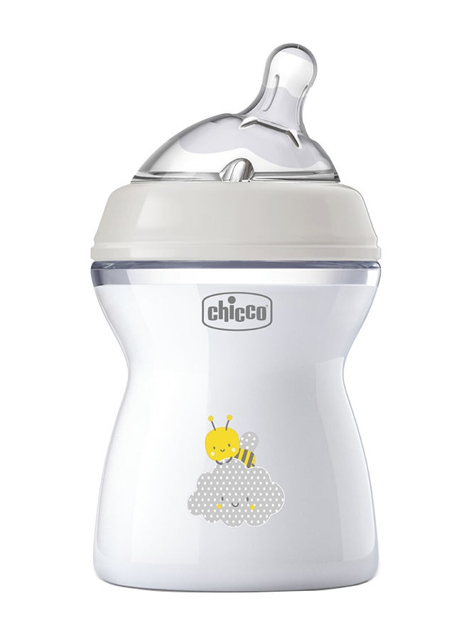 Chicco NaturalFeeling Bottle 250Ml Medium Flow 2M+ Silicone, Neutral - Image 2
