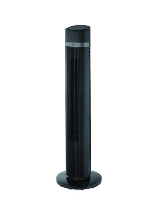 Midea Tower Fan with Multifunction Remote Control, 3 Wind modes-Natural | Slumberous & Normal, Three Dimensional Angle Air Flow, 15 Hours Timer Perfectly Suitable for Home or Office FZ1018TRB Black - pnsku/N53329702A/45/_/1717657751/b0ddd5ab-17b2-4e74-98cf-2c4a2fdb9e6e