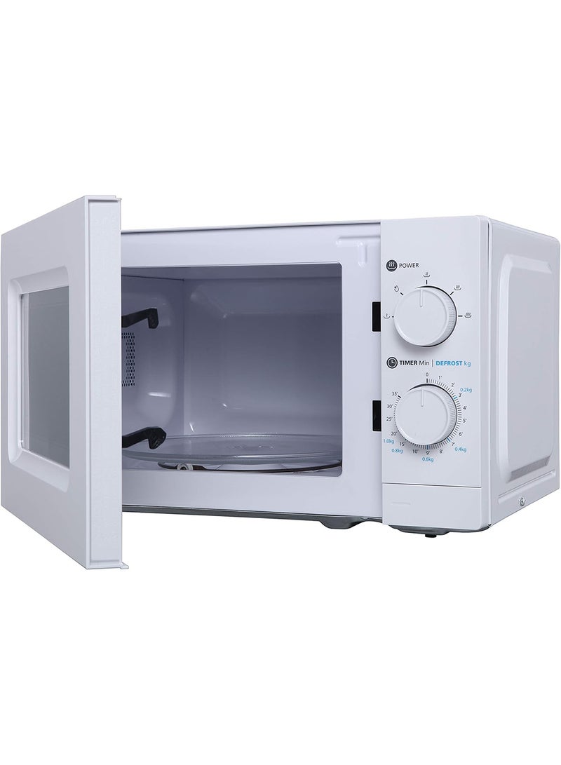 فرن ميكروويف بنظام تحكم ميكانيكي أحادي 20 L MO20MWH أبيض - pnsku/N53329718A/45/_/1723221908/beb4b51f-e546-4679-a830-ec6a12e70583