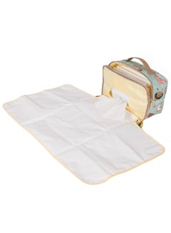 Sunveno Diaper Changing Clutch With Mat - Green dream  - Image 1