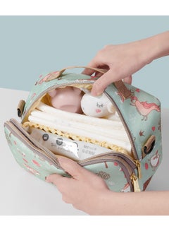 Sunveno Diaper Changing Clutch With Mat - Green dream  - Image 4
