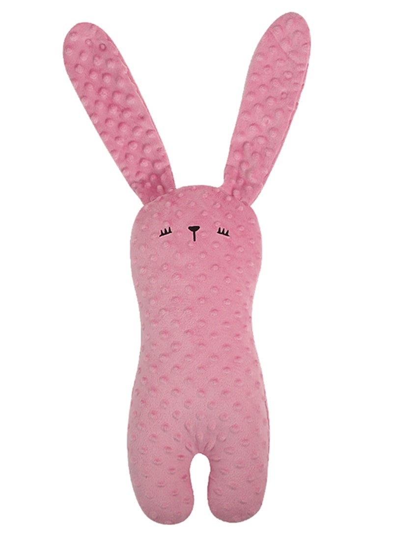 Sunveno Baby Comforting Rabbit Pillow With High-quality Soft 3D Material - Pink  - Image 1
