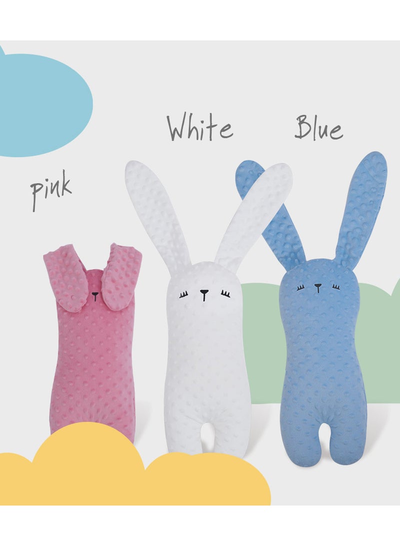 Sunveno Baby Comforting Rabbit Pillow With High-quality Soft 3D Material - Pink  - Image 4