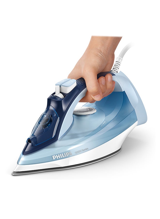 5000 Series Steam Iron - 180g Steam Boost, SteamGlide Plus 320 ml 2400 W DST5020/26 Blue/White - pnsku/N53329799A/45/_/1729522956/72b53398-121c-4442-b821-036f8e2009e1