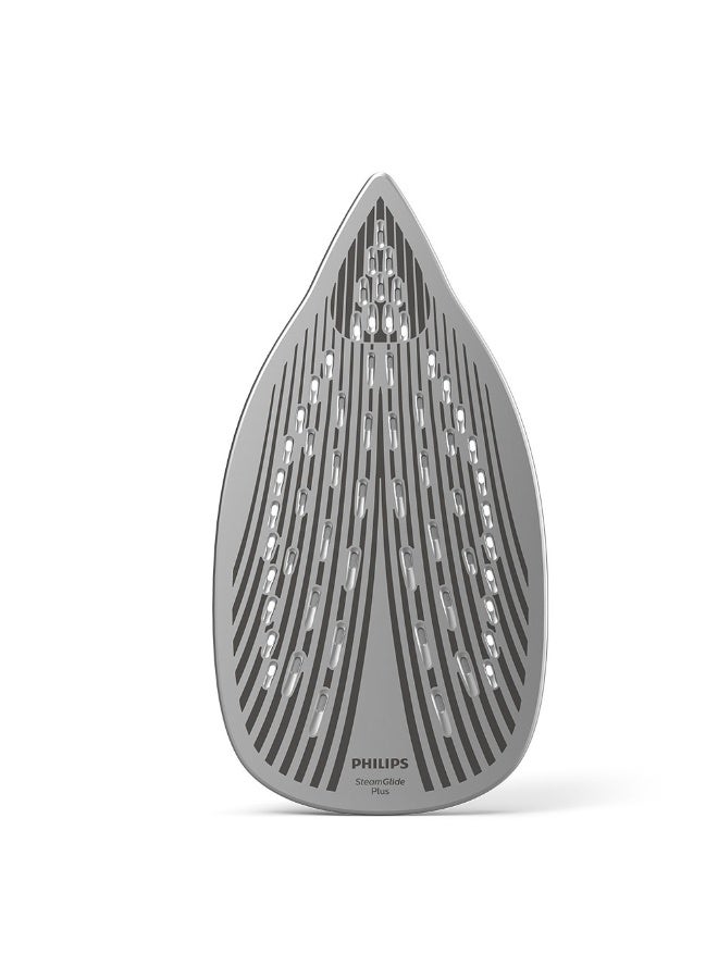 فيليبس جهاز كي بالبخار سلسلة 5000 - قوة تدفق البخار 180 جرام، قاعدة - SteamGlide Plus 320 ml 2400 W DST5020/26 أزرق/ أبيض - Image 3
