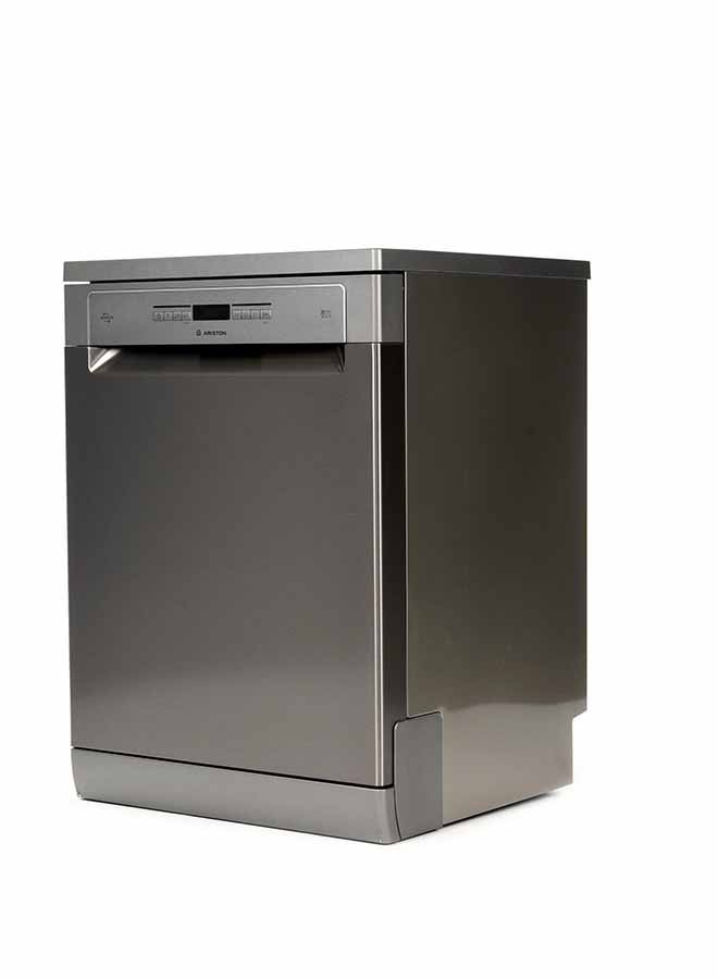 أريستون غسالة أطباق بـ 10 برامج و15 موضع للأطباق وعاكس 390.2 L LFO3P31WLX60HZ فضي  - Image 2