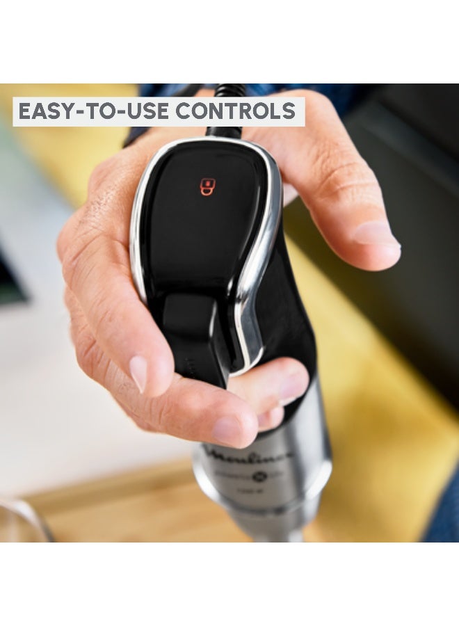 مولينكس خلاط كويك شيف يدوي DD95JD27 فضي/ أسود - Image 5