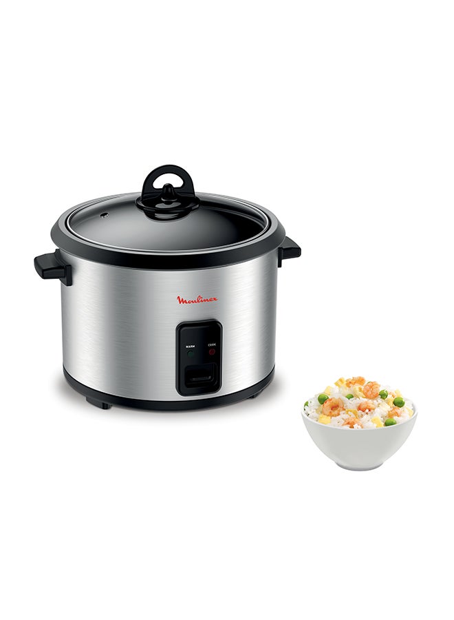Moulinex Easycook Rice Cooker 1.8 L 700 W MK123D27 Silver/Black  - Image 5