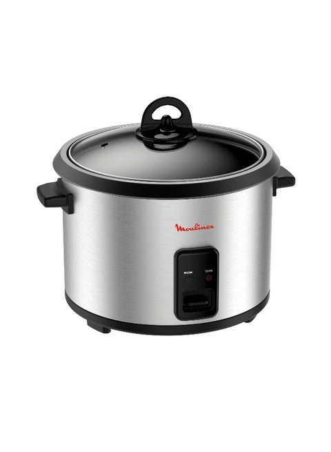 Easycook Rice Cooker 1.8 L 700 W MK123D27 Silver/Black