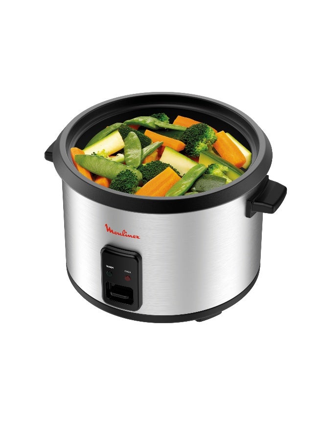 Moulinex Easycook Rice Cooker 1.8 L 700 W MK123D27 Silver/Black - Image 5
