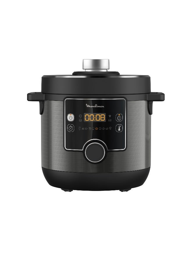 Moulinex Electrical Pressure Cooker | Turbo Cuisine Electric Cooker |  2 Years Warranty 7.5 L 1200 W CE777827 Black - Image 2