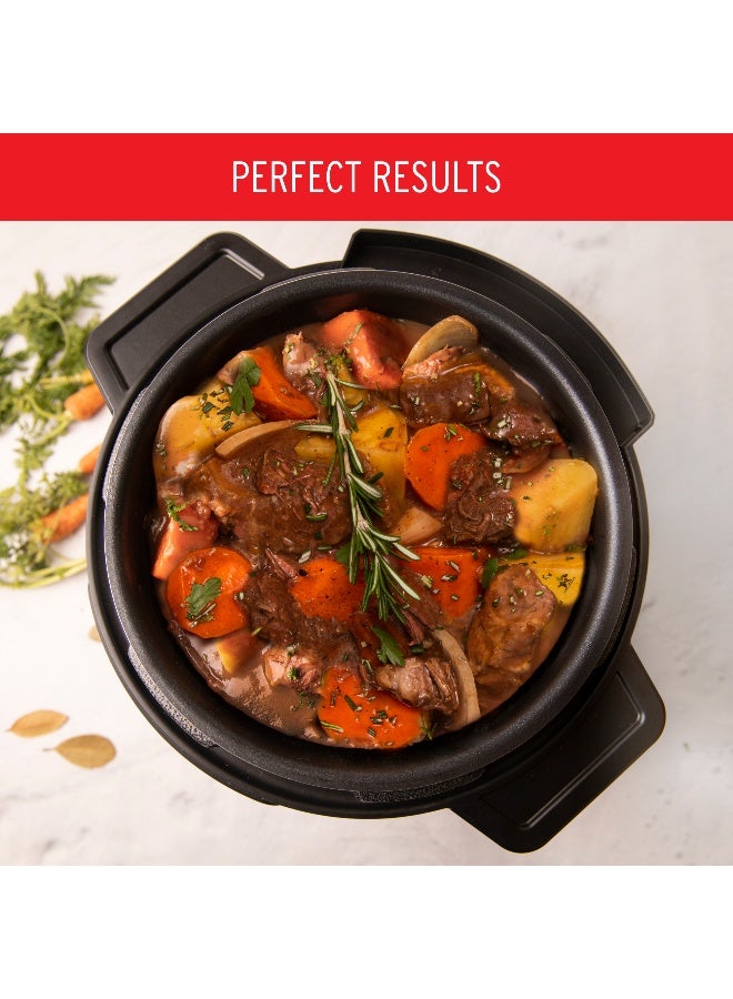 Moulinex Electrical Pressure Cooker | Turbo Cuisine Electric Cooker |  2 Years Warranty 7.5 L 1200 W CE777827 Black - Image 4