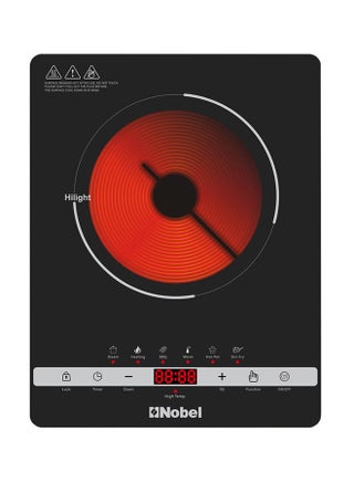Infrared Cooker Black Single 2000W Multi Function Touch Control, LED Digital Red Display Multi-function: Stir-fry, Hot Pot, Warm, BBQ, Heating, Steam NIC10 Black - pnsku/N53329947A/45/_/1693917678/35176591-3ce5-4a46-8dd4-342651c6643f