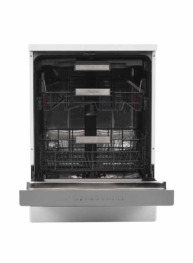 Whirlpool Dishwasher 10 Programs 14 Place Setting WFO3T133NL White - Image 4