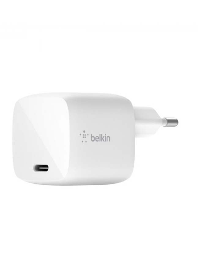 belkin Boost Charge USB-C GaN Wall Charger 30W EU White - Image 2
