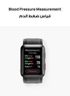 HUAWEI Watch D Smartwatch Tracker With Blood Pressure Heart Rate Sleep And SpO2 Monitor 24/7 Stress Monitoring Skin Detection 70+ Workout Modes Health Community 7 Days Battery Life Black  - Image 3