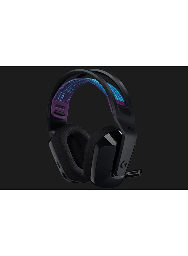 Logitech - G535 Lightspeed Wireless Gaming Headset - Black - Image 1