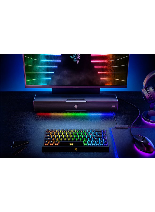 RAZER - Leviathan V2 PC Gaming Soundbar with Subwoofer - Black - Image 1