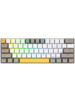 لوحة مفاتيح دراجونيك برو K530 لاسلكية ميكانيكية للألعاب مقاس 60% بإضاءة RGB سلكية / واي فاي 2.4 جيجا / بلوتوث