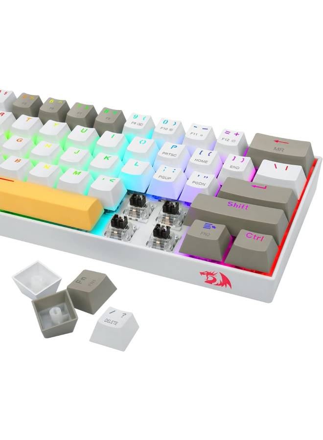 ريدراجون - لوحة مفاتيح دراجونيك برو K530 لاسلكية ميكانيكية للألعاب مقاس 60% بإضاءة RGB سلكية / واي فاي 2.4 جيجا / بلوتوث - Image 1