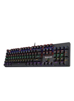 K608 Valheim Mechanical Gaming Keyboard, Tactile Brown Switch, 104 Keys, LED Rainbow Backlit, Wired Keyboard, Full-Key Rollover, US QWERTY