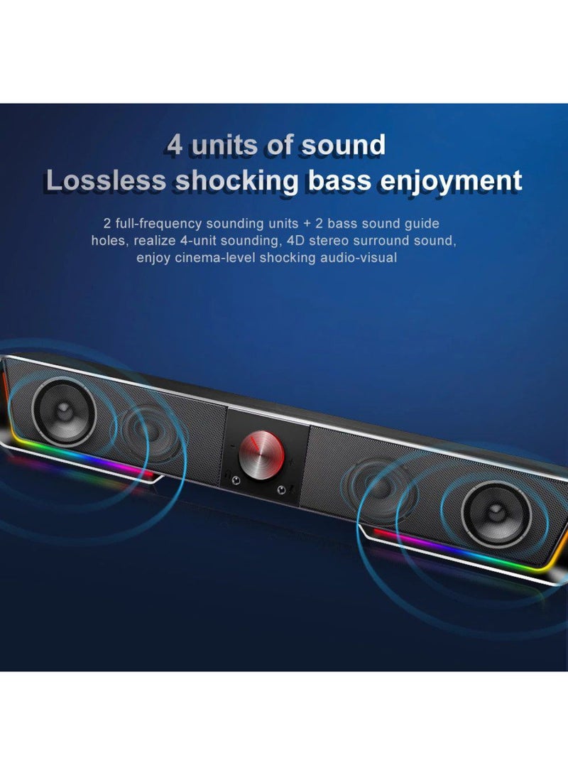REDRAGON - GS570 Darknets Sound Bar with Dual Speakers - Image 1