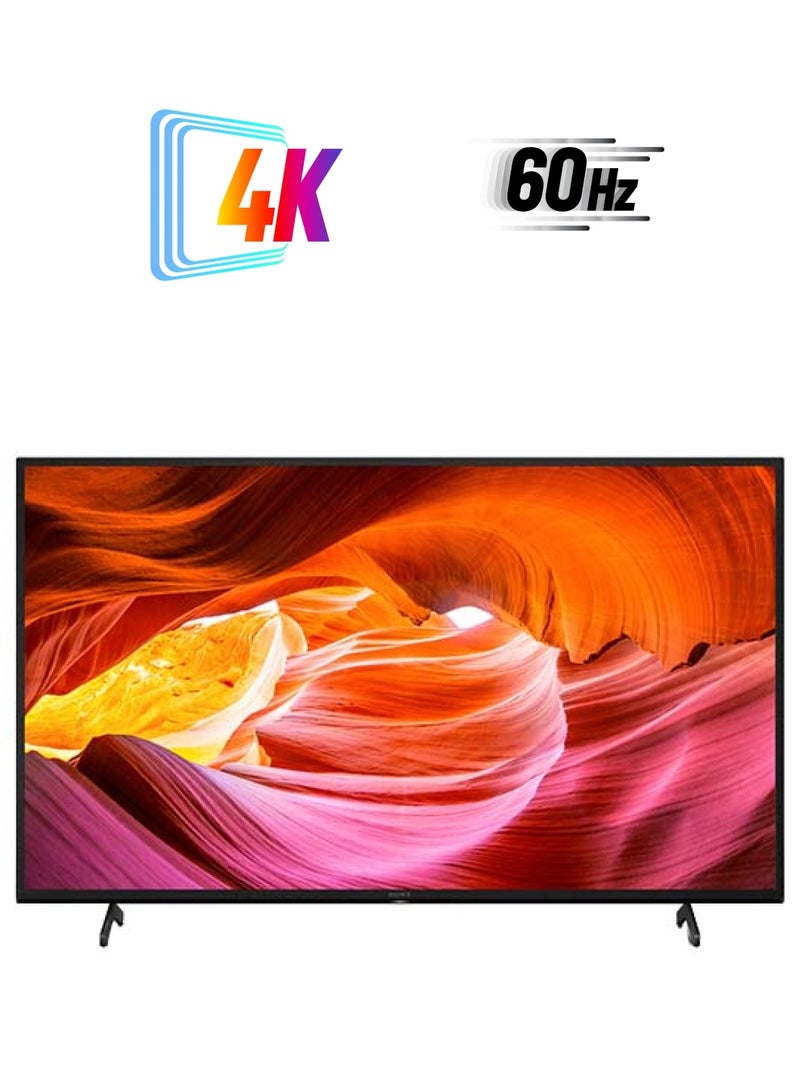 Sony - 55 Inch Ultra HD (4K) Smart Android TV, X75K Series KD-55X75AK Black - Image 1