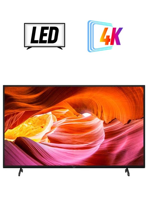 55 Inch Ultra HD (4K) Smart Android TV, X75K Series KD-55X75AK Black