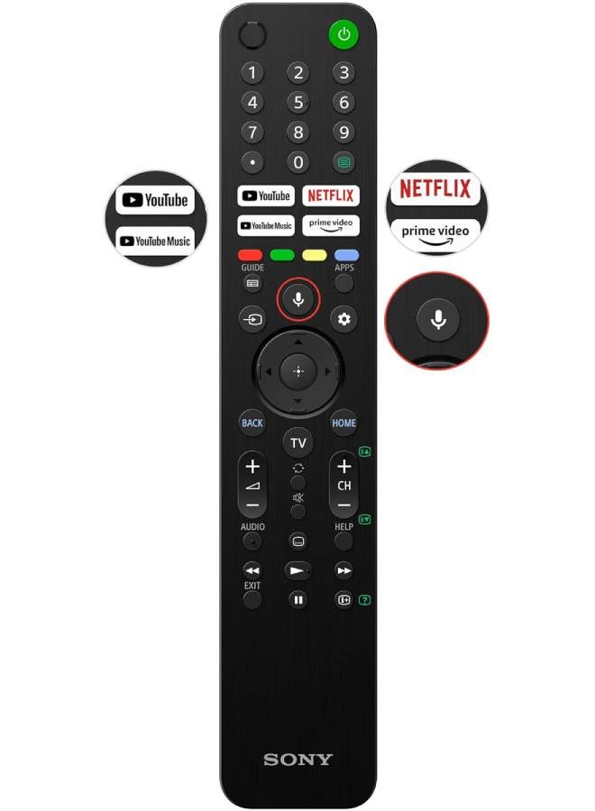 Sony - 65 Inch Ultra HD (4K) Smart Android TV, X75K Series KD-65X75K Black - Image 1