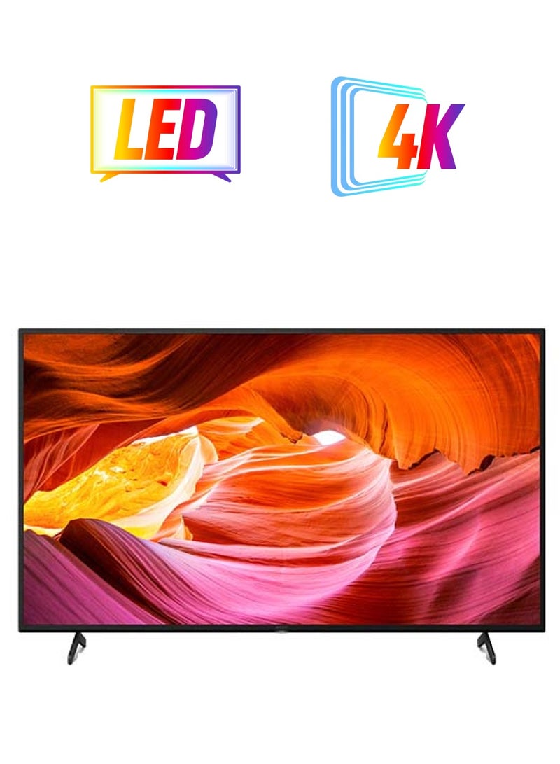 Sony 65 Inch Ultra HD (4K) Smart Android TV, X75K Series KD-65X75K Black  - Image 1