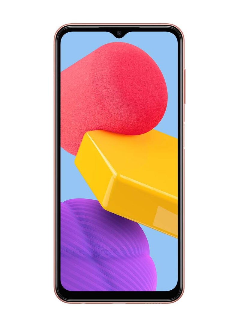 سامسونج هاتف ذكي Galaxy M13 ثنائي الشريحة، برتقالي نحاسي، ذاكرة وصول عشوائي (RAM) سعة 4 جيجابايت، وذاكرة تخزين داخلية 64 جيجابايت، ويدعم تقنية 4G LTE - إصدار الشرق الأوسط - Image 2