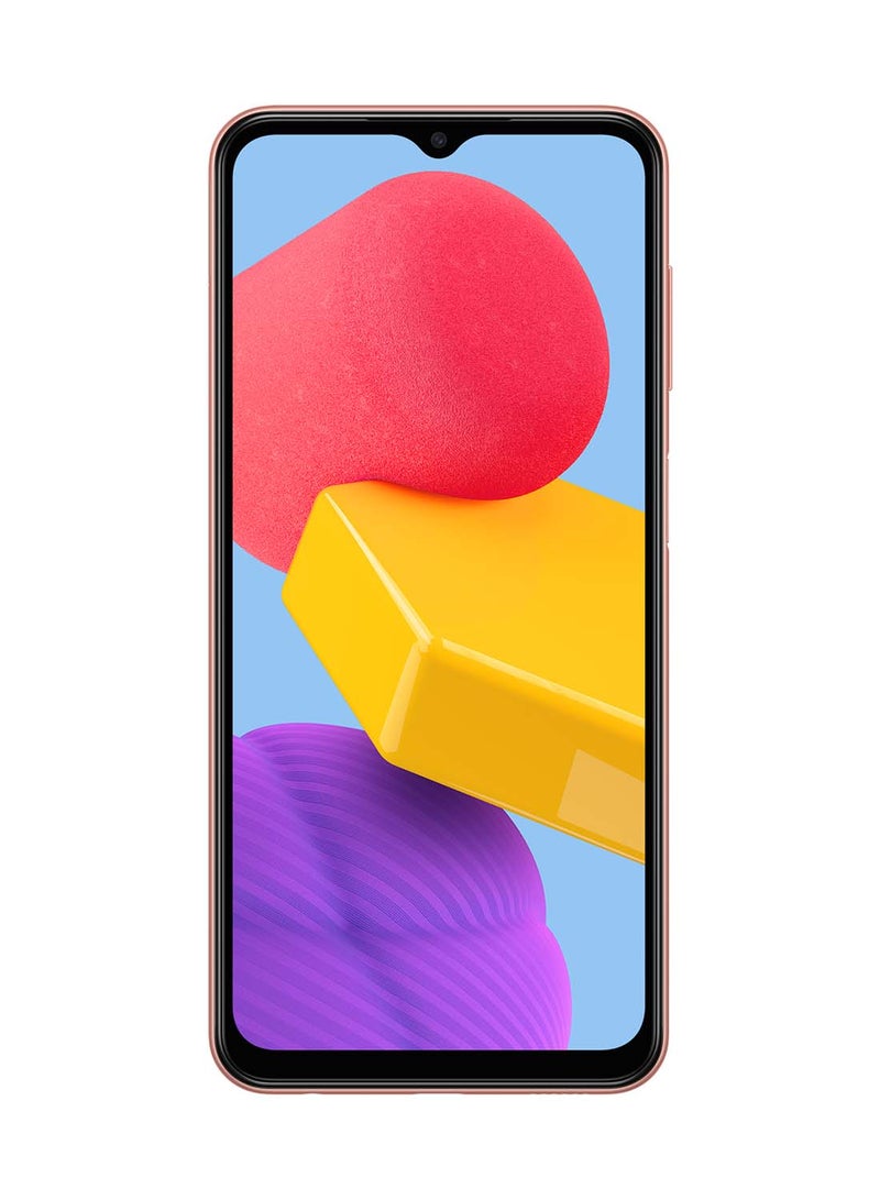 Samsung Galaxy M13 Dual SIM Smartphone Orange Copper 4GB RAM 64 GB 4G LTE - Middle East Version - Image 2