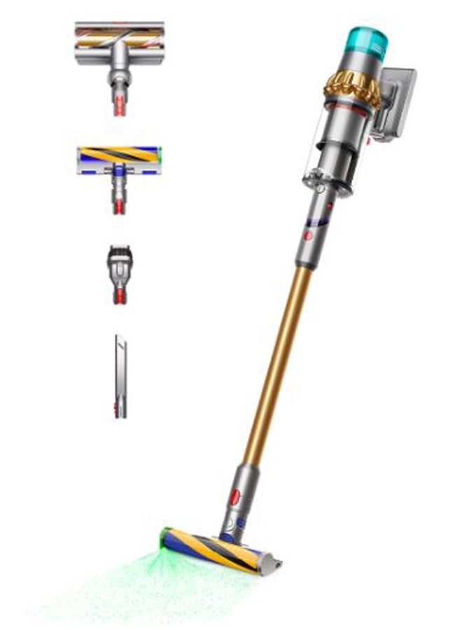 dyson V15 Detect Absolute Cordless Vacuum Cleaner 660 W V15 Gold/Silver  - Image 1