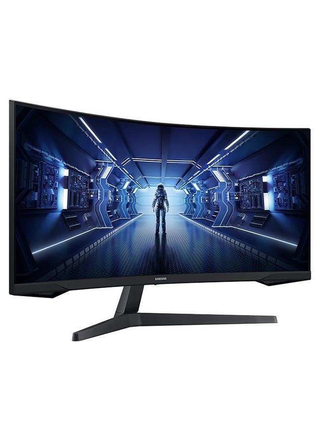 Samsung 34 inch Odyssey G5 Curved Gaming Monitor Ultra WQHD (3440x1440), VA Panel Technology, 1ms Response Time, 165Hz Refresh Rate, Free Sync Premium Black - Image 3