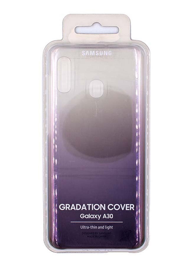 سامسونج غطاء حماية متدرج اللون لهاتف سامسونج جالاكسي A30 شفاف - Image 1