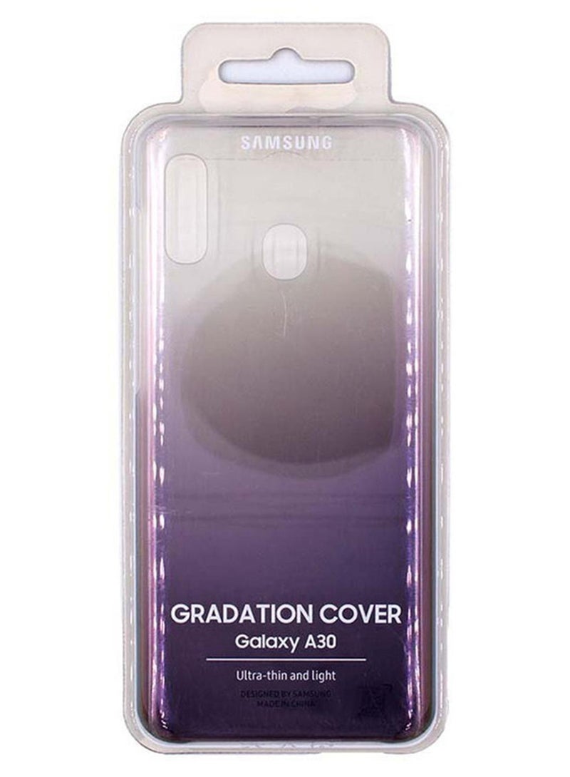 سامسونج غطاء حماية متدرج اللون لهاتف سامسونج جالاكسي A30 شفاف - Image 1