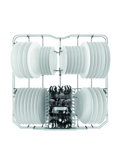 Ariston Built In 60cm Fully Integrated Dishwasher, 14 Place Setting & 7 Programs, 3 Racks, Inverter Motor With Fast Wash and 3D Zone Wash, Silent Dishwasher, Made In Poland LIC3C26WF Silver  - Image 5