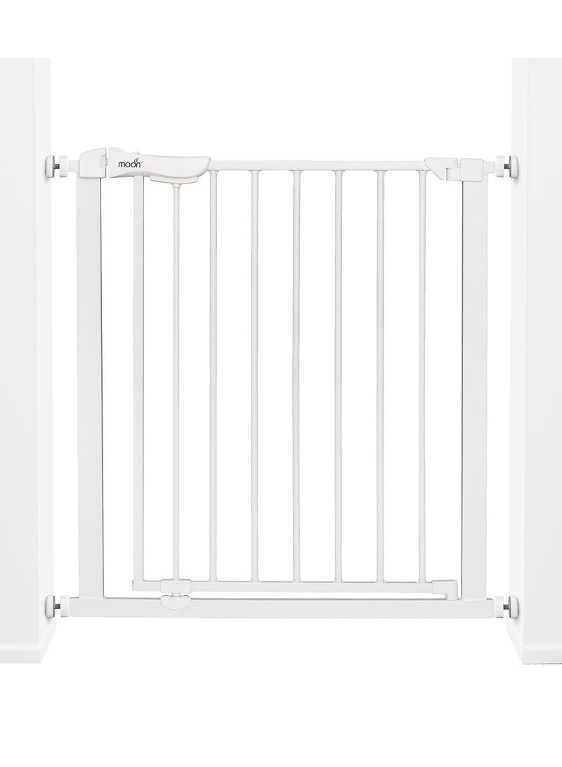 Moon Safety Gate With Extension Kit And 4 Pack Wall Cups  - Image 1