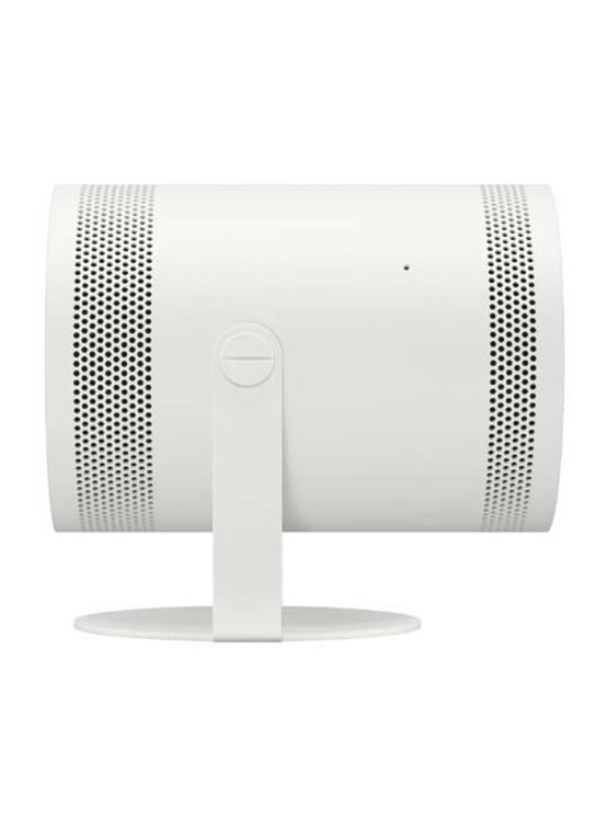 Samsung 30”- 100” The Freestyle Smart Portable Projector With Alexa Built-In, FHD, HDR, Indoor/Outdoor Home Use, Big Screen Experience, 360 Sound (2022) SP-LSP3BLAXSA White - Image 4