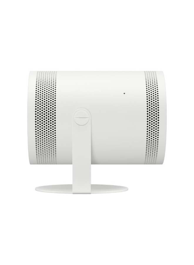 Samsung 30”- 100” The Freestyle Smart Portable Projector With Alexa Built-In, FHD, HDR, Indoor/Outdoor Home Use, Big Screen Experience, 360 Sound (2022) SP-LSP3BLAXSA White - Image 4