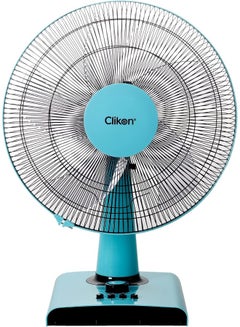 كليكون مروحة طاولة هايز بسرعة 1250 لفة في الدقيقة مقاس 16 بوصة وبمؤقت 45 W CK2033 أزرق  - Image 2